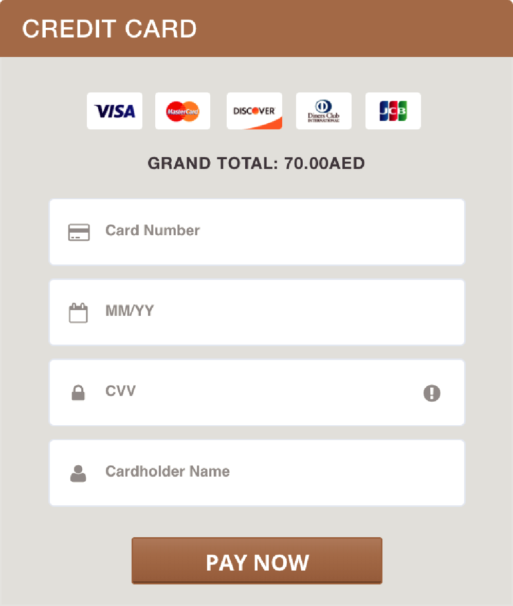 Ways To Pay - Credit Card - 02 Image